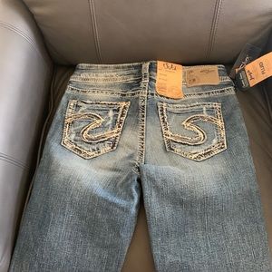 Silver Suki Jeans Bermuda Shorts NWT